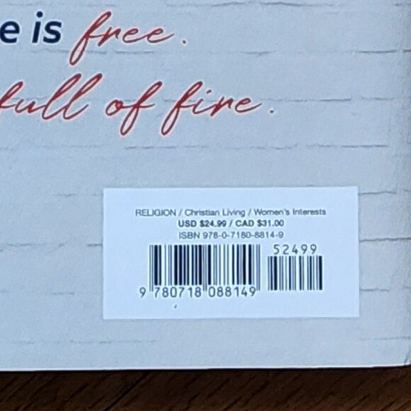 Fierce Free Fire: The Guide To Being Glorious You Hardcover By Jen Hatmaker - Picture 8 of 8